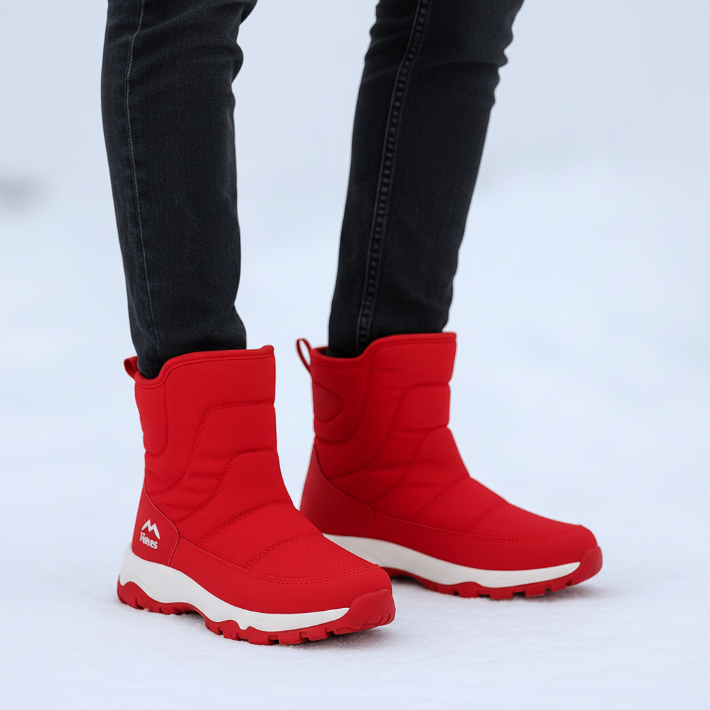 Bequeme Herren Winterstiefeletten Wayhaven. Rutschfeste Sohle, warm gefüttert. Ideal für Wintermode & Outdoor-Aktivitäten.
