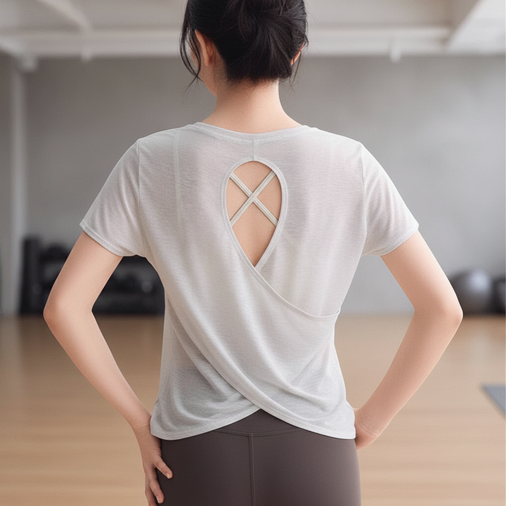 Herren Kurzarm Fitness-Top, atmungsaktiv & schnelltrocknend für intensives Training und Sport.