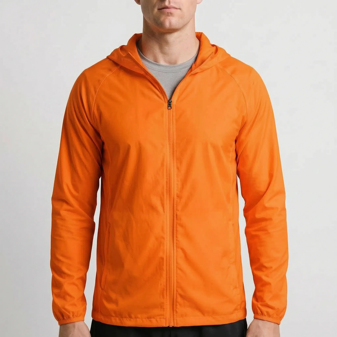 Sportliche AeroLayer Herren Windjacke, ideal für aktive Männer bei jedem Wetter.