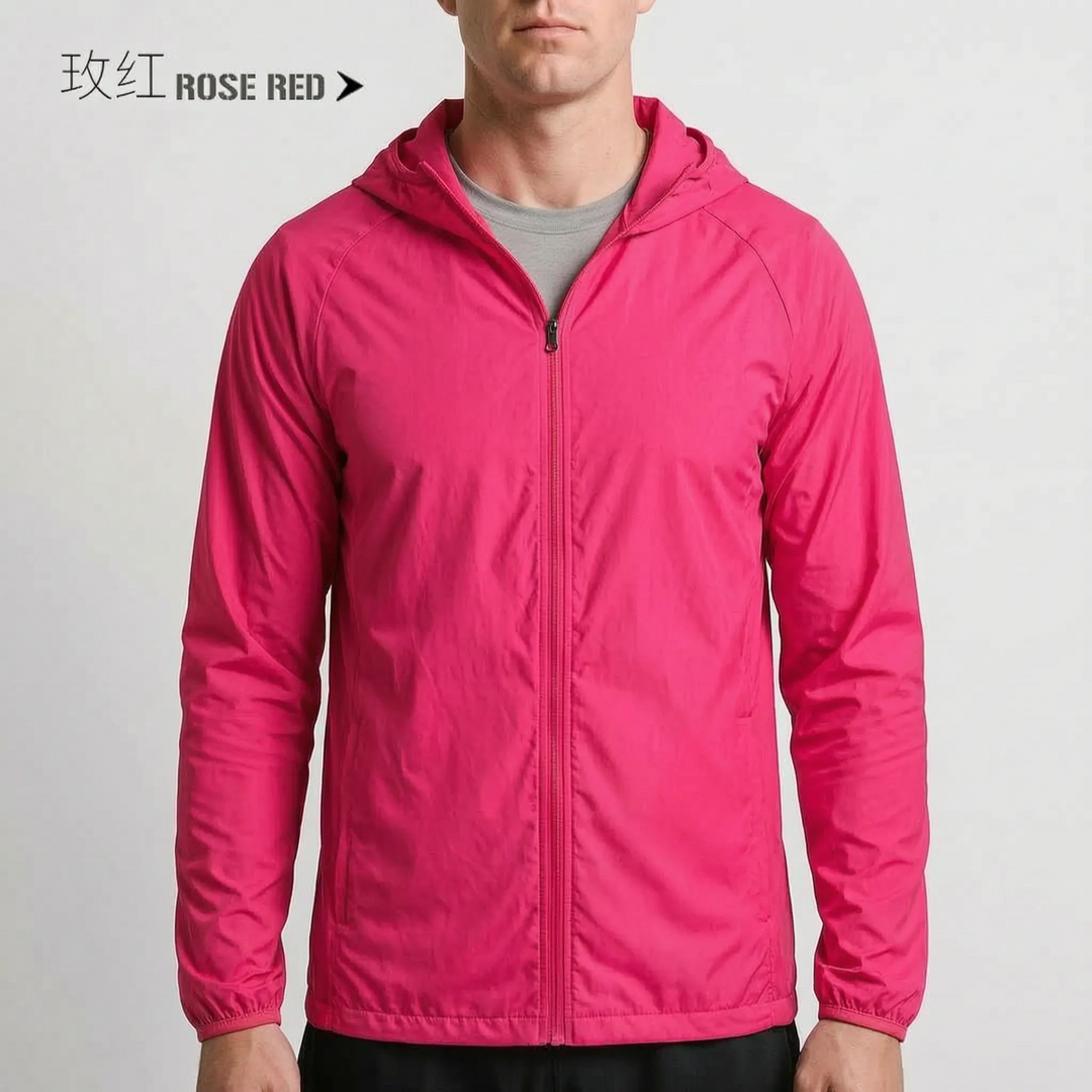 Herren Funktionsjacke AeroLayer, mit Reißverschluss und Taschen, für jede Tour.