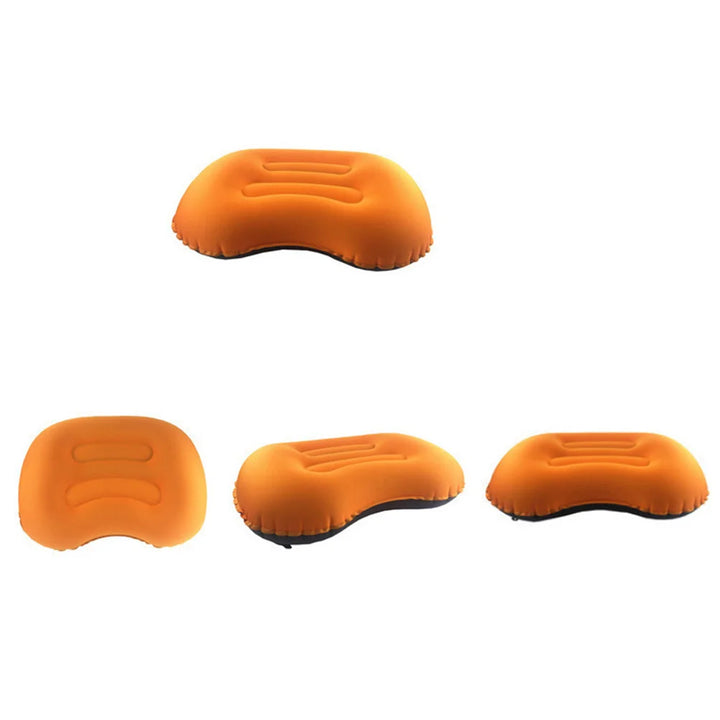 Robustes, aufblasbares Reisekissen für unterwegs. Bietet ergonomische Nackenunterstützung für erholsame Reisen.