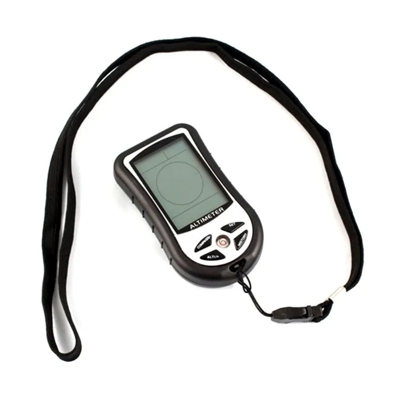 Robustes Unisex Outdoor-Messinstrument für Navigation, Wandern & Camping. Kompass, Höhenmesser, Barometer, Thermometer.