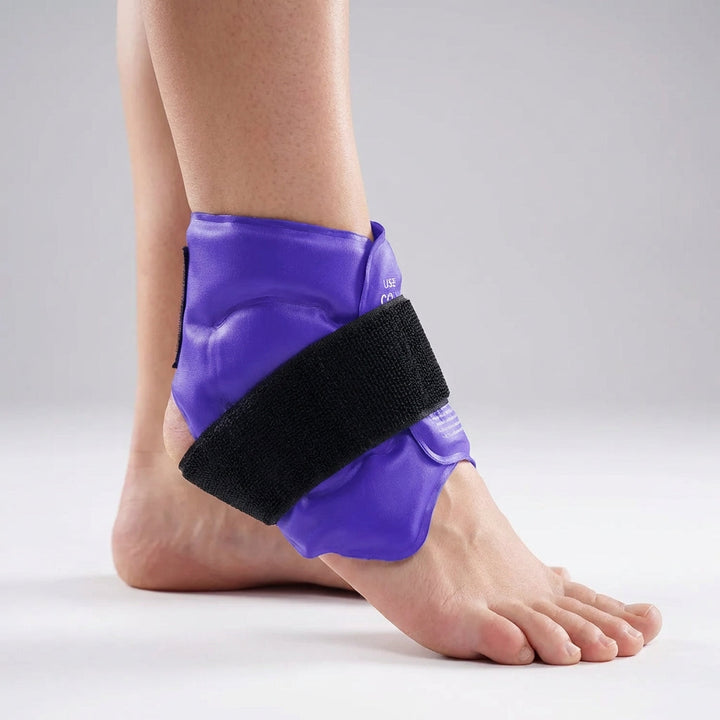 Knöchelbandage für Kältetherapie und Wärmetherapie, ideal zur Genesung nach Sportverletzungen.