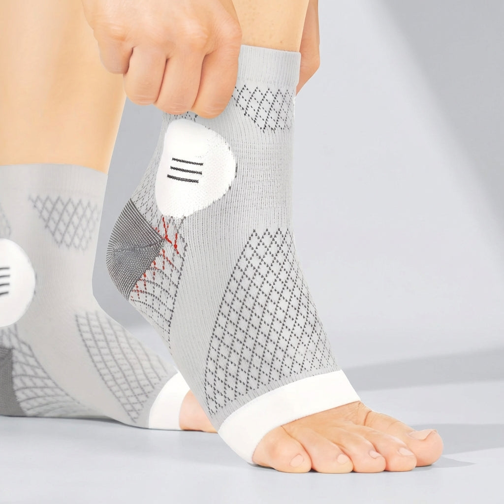 Kompressionsmanschette für Knöchel, ideal für Sportler, bietet stabile Fussunterstützung & Komfort.