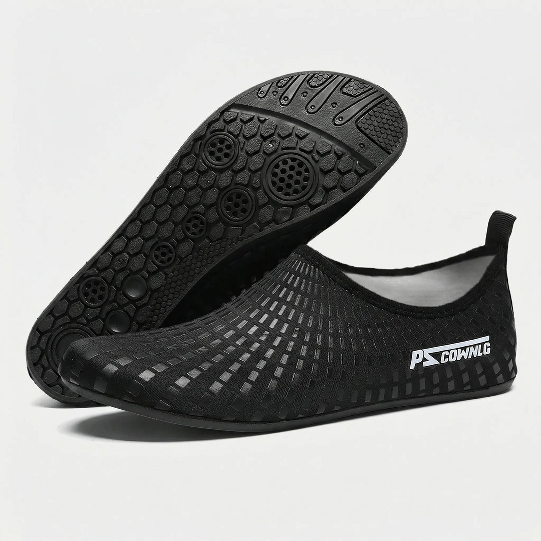 Robuster Aquglide Barfuß-Aquaschuh, ideal für Surfen, Tauchen und nasse Untergründe.