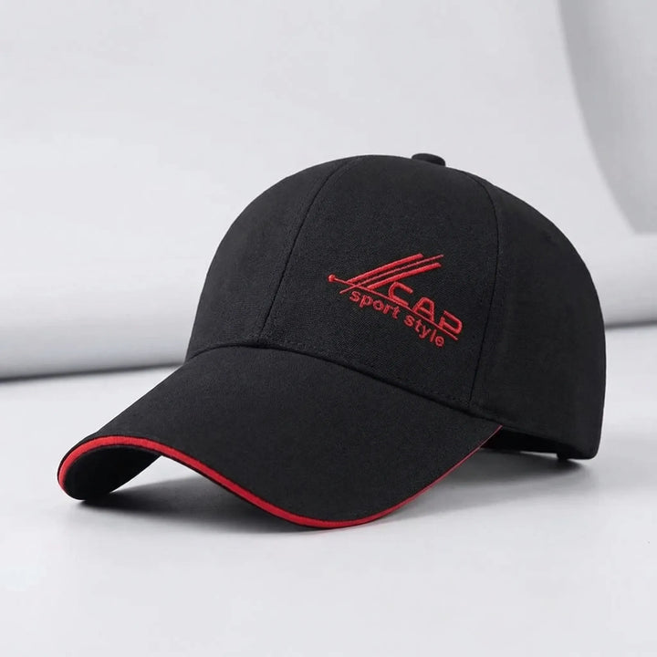 Unisex Outdoor Baseball Cap mit langem Schirm, robust und verstellbar für Sport & Freizeitaktivitäten.