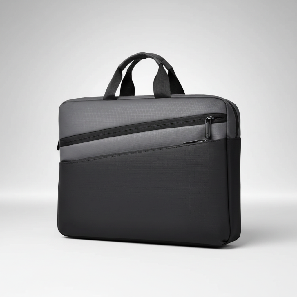 Schlanke 17,3-Zoll-Laptop-Aktentasche, perfekt als Bürotasche. Bietet Schutz & Stil für Geschäftsleute.