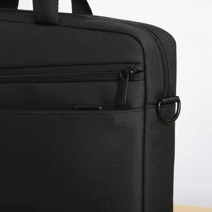 Hochwertige, strapazierfähige Laptop-Aktentasche. Laptophülle für 17,3-Zoll-Laptops im Business-Alltag.