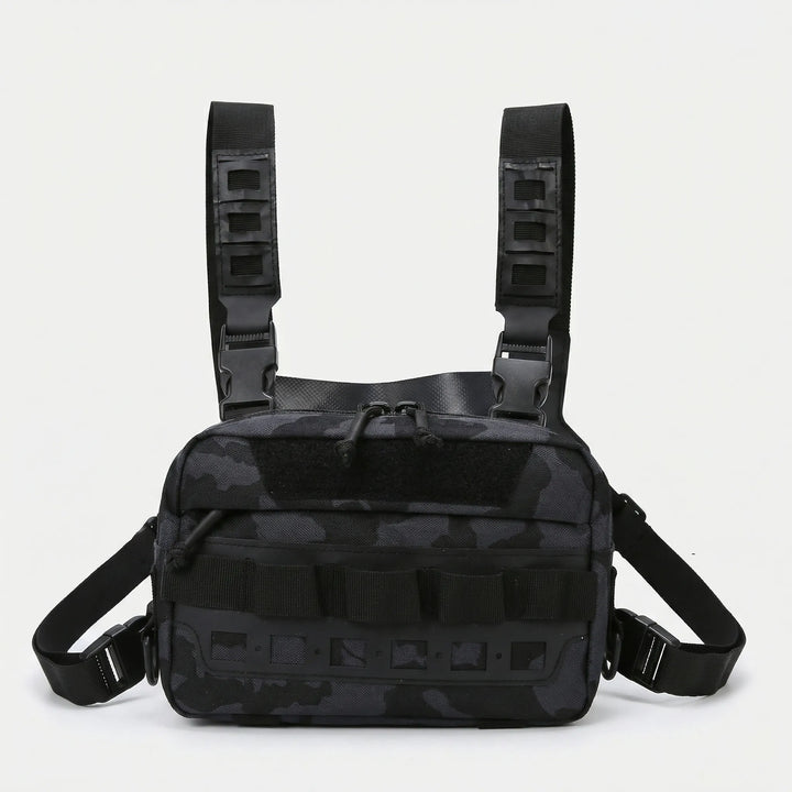 Stylische Brusttasche, unisex, mit Frontzugriff für moderne Abenteurer & Stadterkunder.