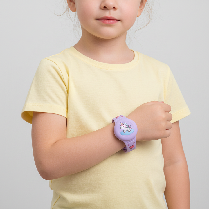 Outdoor AirTag Armband Silikon: Strapazierfähiges Kinderarmband für AirTag, ideal für Sport, Spiel und Aktivitäten.
