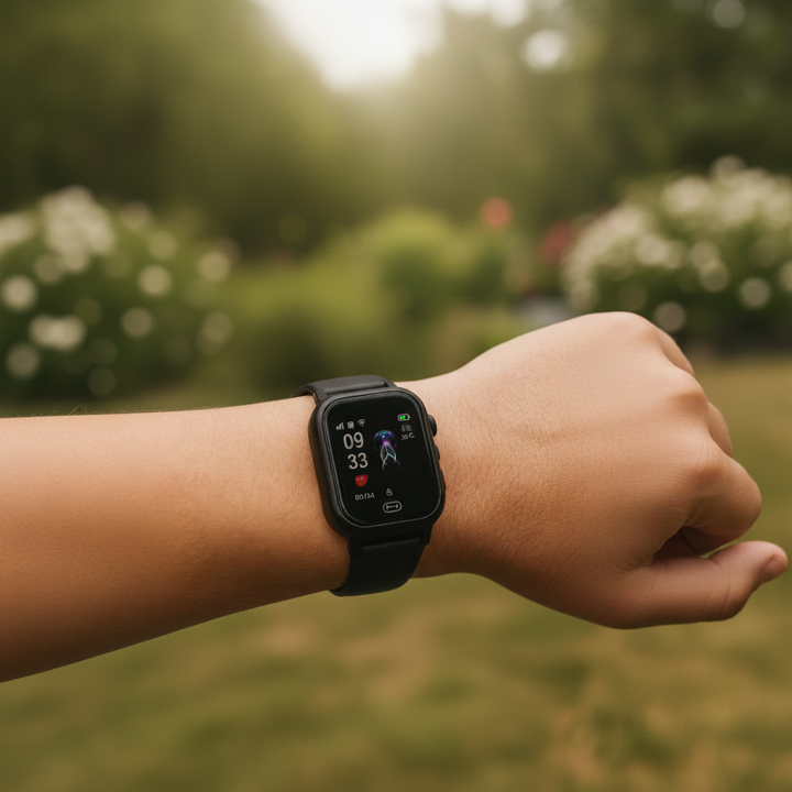 Kinder Smartwatch mit LBS-Ortung für sichere Verfolgung. Wasserdichte 4G-Uhr für Anrufe.