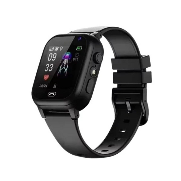 Smartwatch für Jungen/Mädchen mit LBS-Ortung, Videoanruf & Notruffunktion. Wasserdicht & robust.