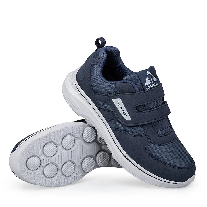Orthopädischer Bequemschuh für Herren. Breitpassform Walkingschuh mit Dämpfung für jeden Tag.