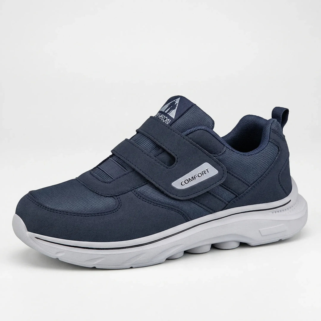 Orthopädischer Breitpassform Walkingschuh Damen. Bequemschuh mit Dämpfung für Alltag & Freizeit.