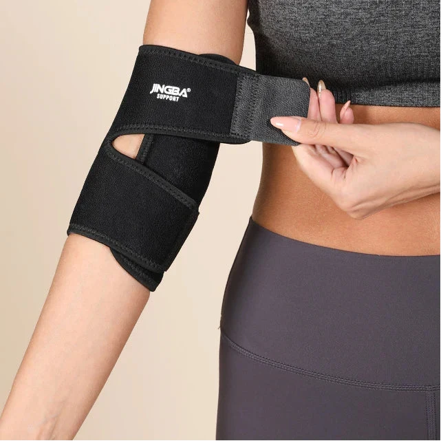 Stabile Ellbogenbandage zur Unterstützung des Gelenks & aktiven Vorbeugung von Sportverletzungen.