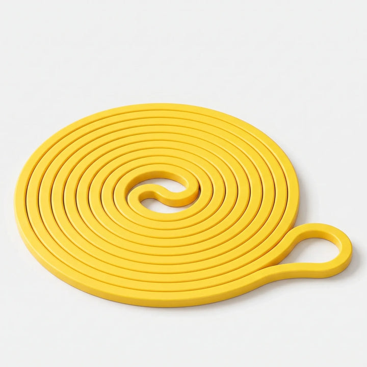 FlexLoop Widerstandsband im Set mit anderen Sportaccessoires. Dein unverzichtbares Trainingsband für Fitness.