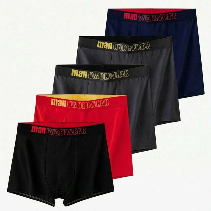 Flexibler Multi-Pack Herren Flexicore lange Boxershorts; bequeme, nahtlose Unterwäsche für täglichen Komfort.