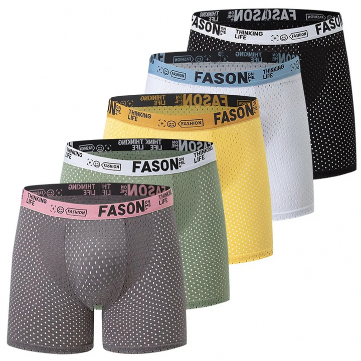 Lange Herren Flexicore Boxershorts für mehr Bedeckung und Schutz; ideale Sportunterwäsche mit Komfort.