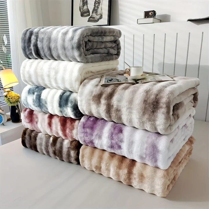 Exklusive Kunstpelzdecke, traumhaft weich & extra warm. Luxus Kuscheldecke für anspruchsvolle Momente der Ruhe.