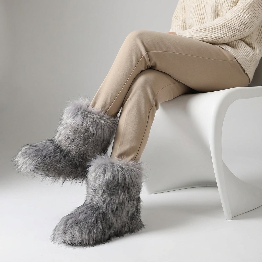 Mittelhohe Herren Winterstiefel, wasserabweisend & strapazierfähig. Bequeme Schuhe für die Wintermode Herren.
