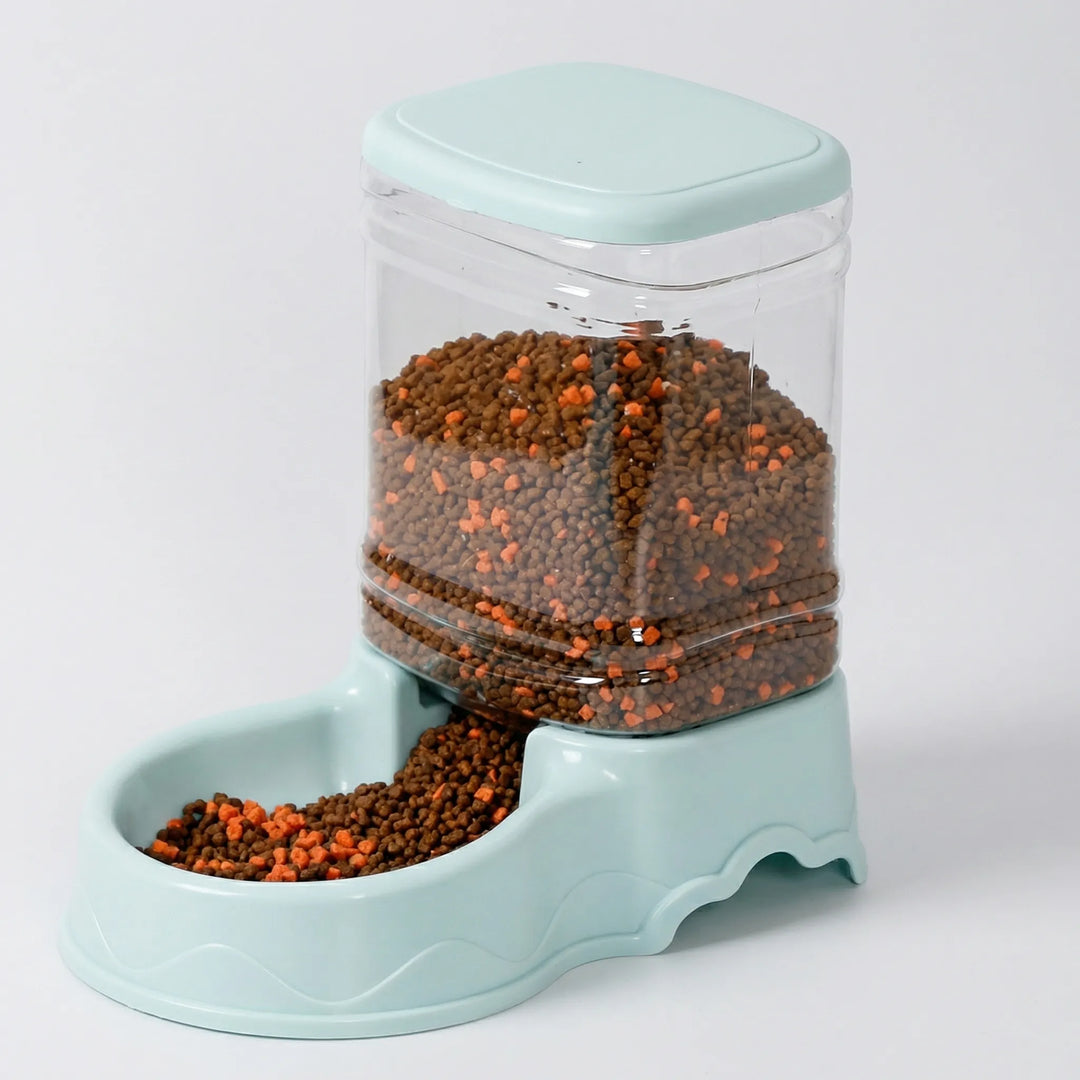 Wasserspender-Tränke 3,8L für Haustiere. Frisches Wasser durch Schwerkraft, ideal für Katzen & Hunde.