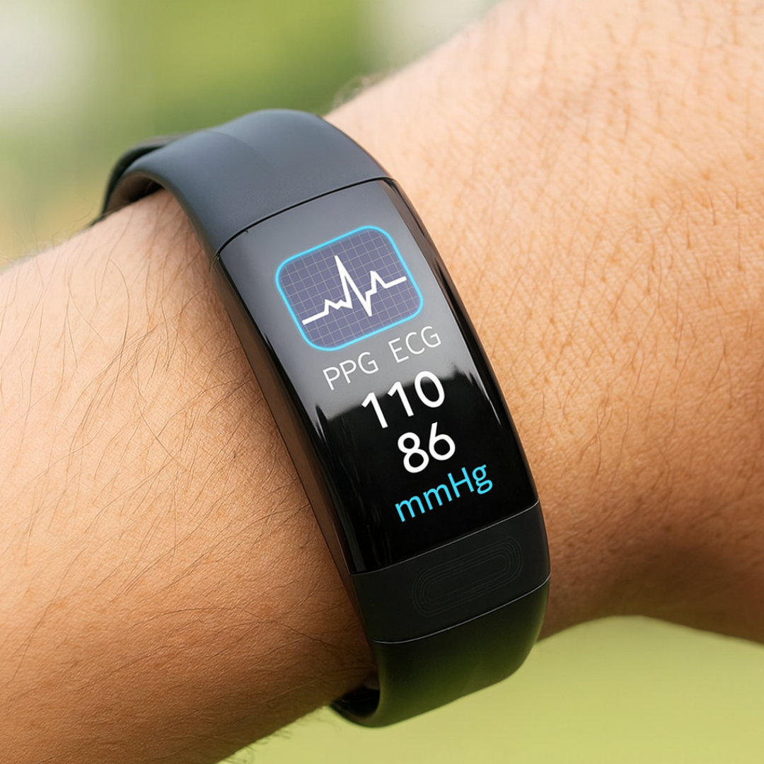 Smartes Wearable: Pulsmesser, Aktivitätstracker & Schlaf-Tracking für aktive Menschen.