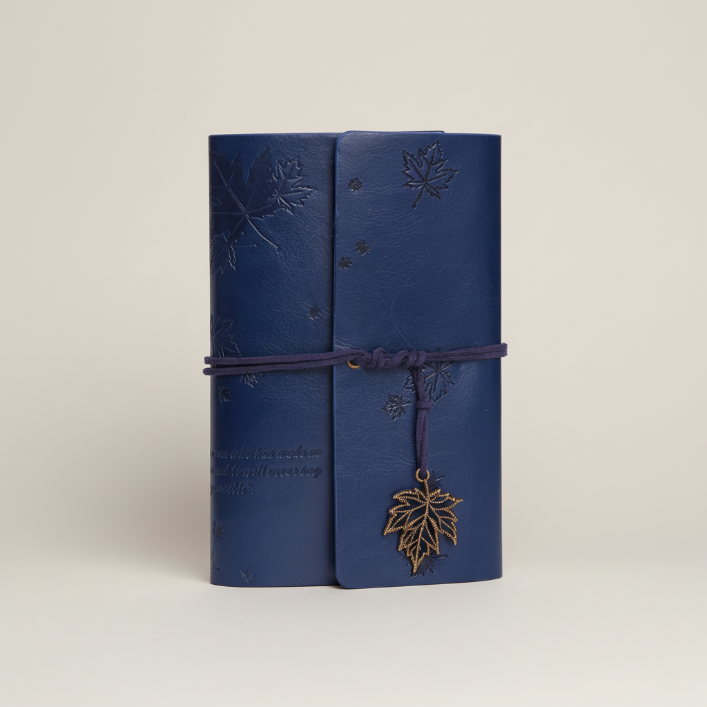Hochwertiges Unisex Notizjournal aus Kraftpapier, ideal als Geschenk für Schreiber.