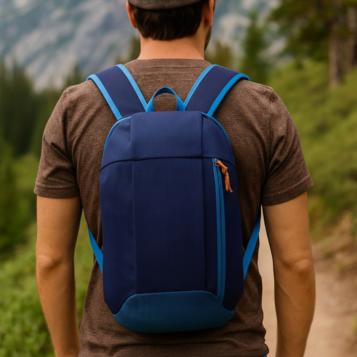 Unisex leichter Tagesrucksack aus robustem Oxford-Gewebe in elegantem Design, ideal für Alltag & Reise.