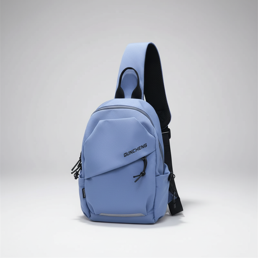 Rückseite der Crossbody Tasche Waylen mit verstellbarem Riemen & zusätzlichem Fach, sicher & bequem.