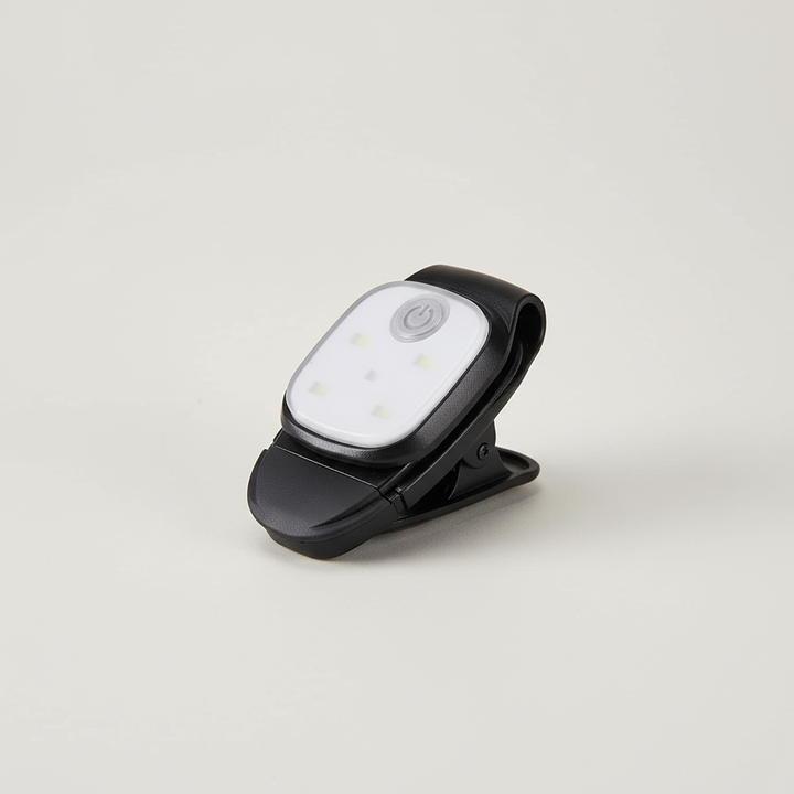Kompaktes LED-Sicherheitslicht zum Anklippen; ideal für Läufer, Jogger & Wanderer. Verbessert die Nachtsichtbarkeit.