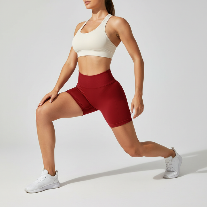 Innovative Herren Sportshorts, hochbundig, für Performance & Stil.