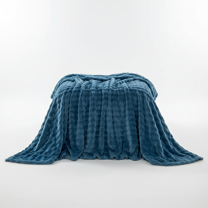 Polyesterdecke: Moderne, pflegeleichte Kuscheldecke. Sorgt für gemütliche Wärme in jedem Raum.