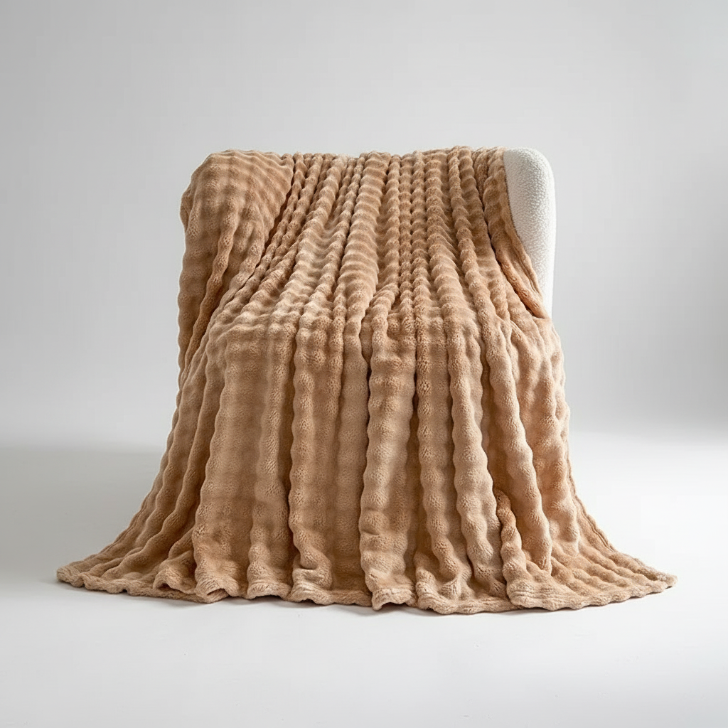 Gemütliche Plüschdecke: Perfekt als Sofakuscheldecke. Diese weiche Wohndecke ist ein Traum.