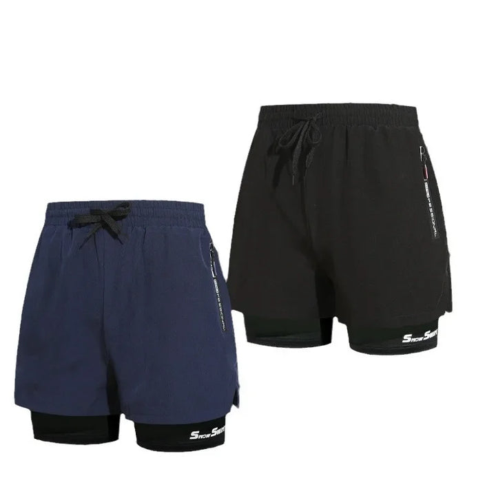 Herren Badeshorts mit Doppellage für maximalen Komfort und Sicherheit beim aktiven Schwimmen.