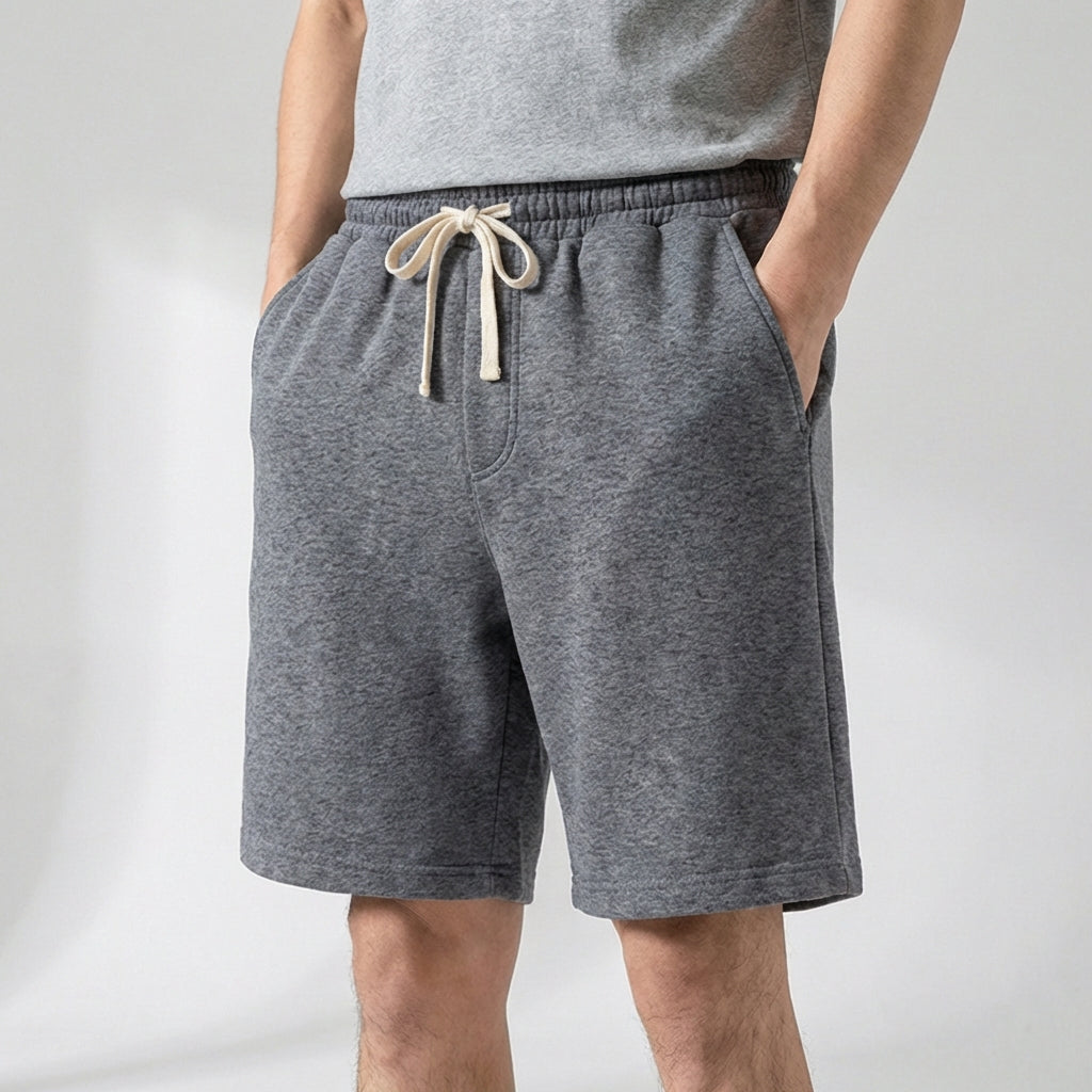 Praktische Herren Kurze Hosen mit Seitentaschen, locker geschnitten; ideal für entspannte Tage & lässige Looks.