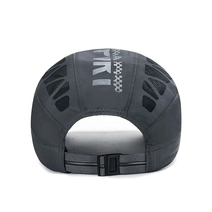 Atmungsaktive Herren Sommer-Sportkappe aus Mesh, ideal für Laufen, Wandern & Outdoor-Aktivitäten.