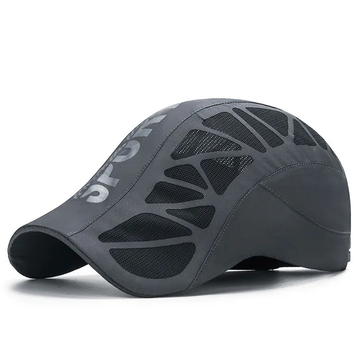 Vielseitige Herren Sportkappe aus atmungsaktivem Mesh für alle Outdoor-Aktivitäten, leicht und bequem.