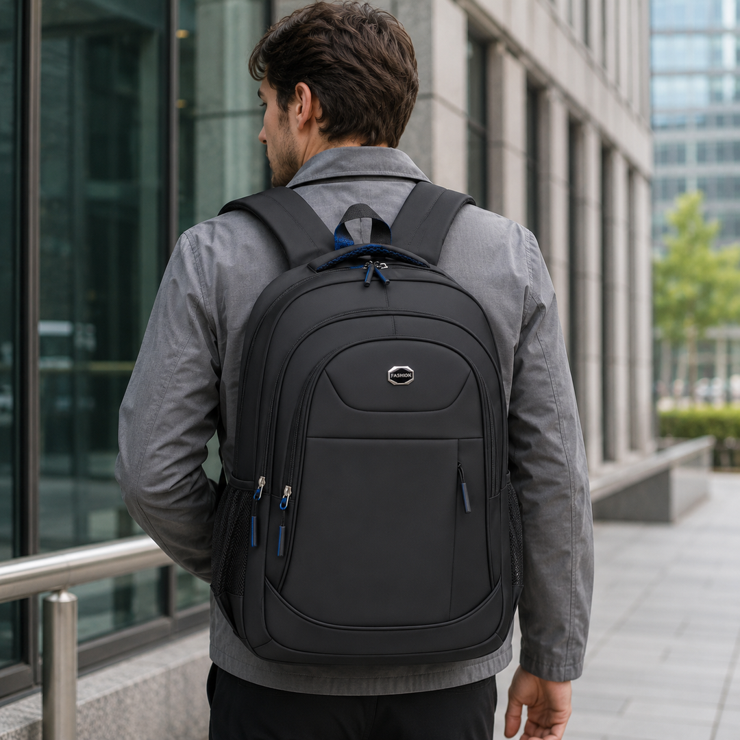 Eleganter, wasserabweisender Unisex Business Rucksack, perfekt für Büro & Pendler.