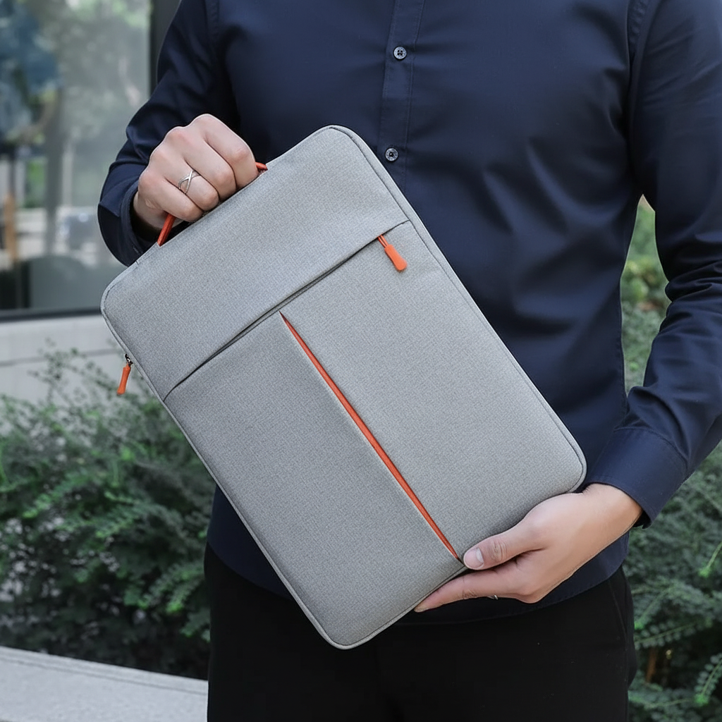 Schützende Unisex Laptop-Hülle Ellion im stilvollen Design, perfekt für sicheren Transport von Notebooks.