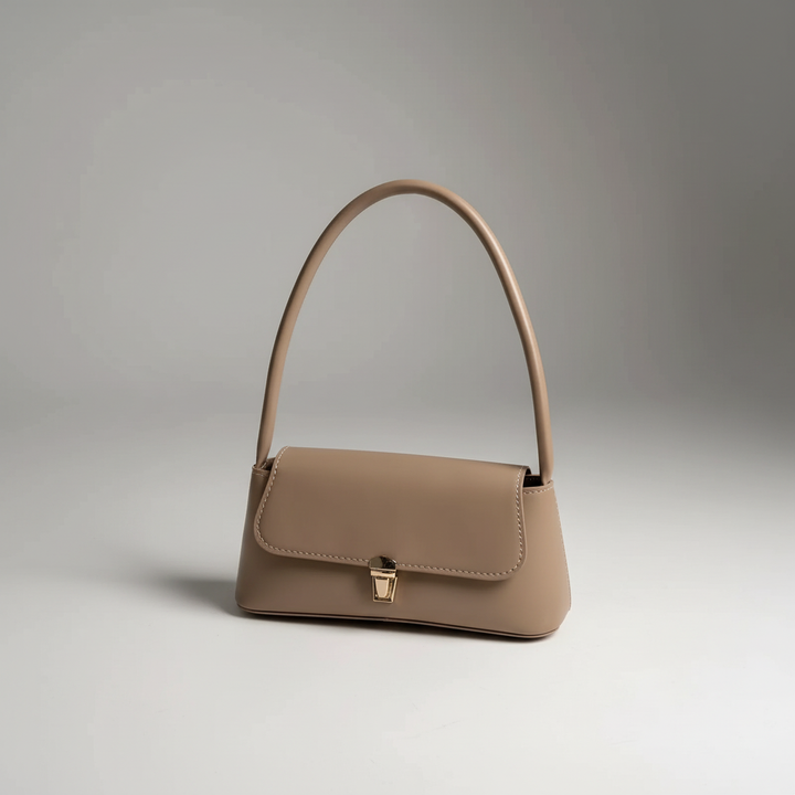Elegante Damen Retro Umhängetasche mit stilvollem Überschlag, perfektes Modeaccessoire.