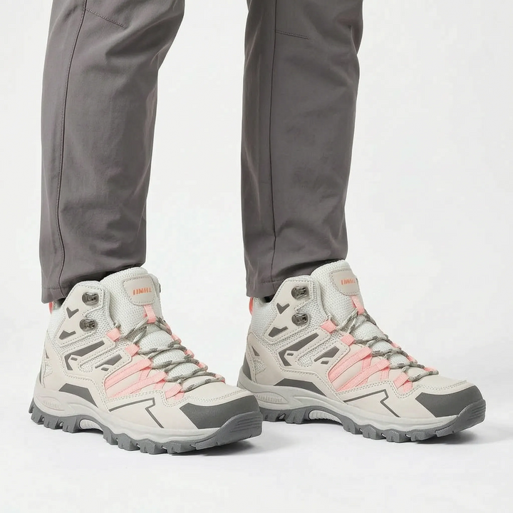 Leichte halbhohe Damen Outdoor-Schuhe für Trekking, atmungsaktiv & bequem am Trail.