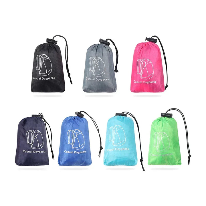 Leichter, wasserabweisender Unisex Faltrucksack, ideal als Tagesrucksack für Sport, Reise & Outdoor.