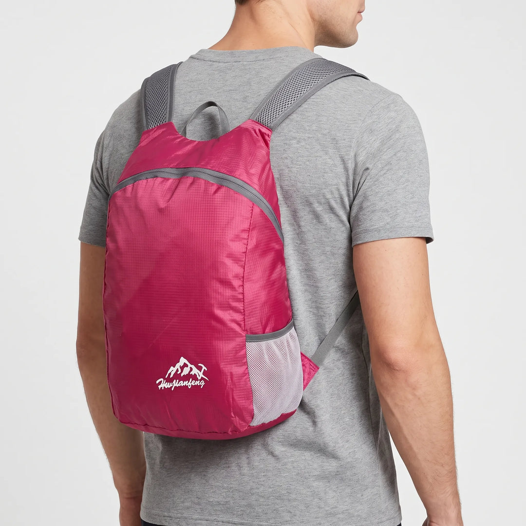 Packbarer Unisex Tagesrucksack, wasserabweisend & ultraleicht, perfekt für unterwegs & Sport.