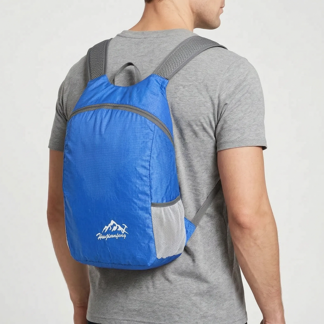 Robuster Wanderrucksack, faltbar & wasserabweisend, ideal für Outdoor-Sport & Tagesausflüge.