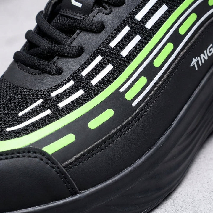 SafeStride Industrieschuhe für Herren: Leichte Schutzschuhe mit robuster Antirutsch Sohle.
