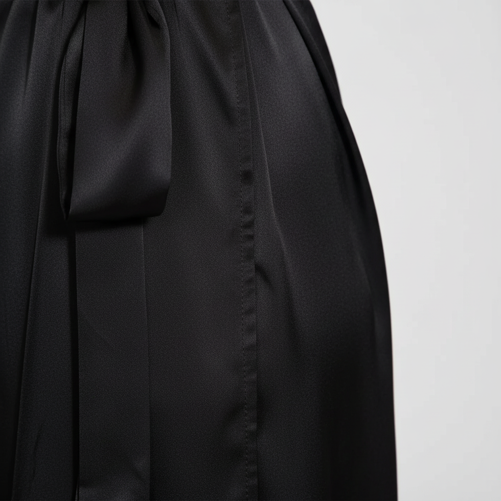 Geschenkidee: Eleganter langer Damen-Wickelbademantel, bequem und stilvoll für jede Frau.