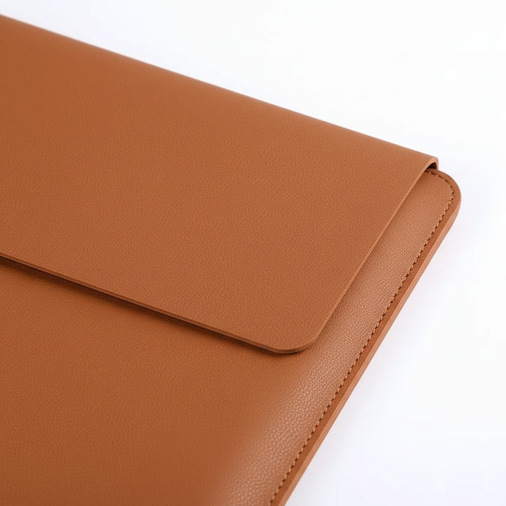 Modernes, minimalistisches Design dieser Laptop Hülle fügt sich nahtlos in jeden Arbeitsplatz ein.