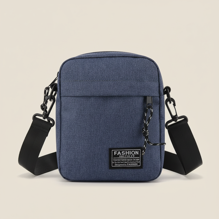 Vielseitige Unisex Crossbody-Umhängetasche, klein, robust & aus Oxford-Stoff. Ideal für Reise & Alltag.
