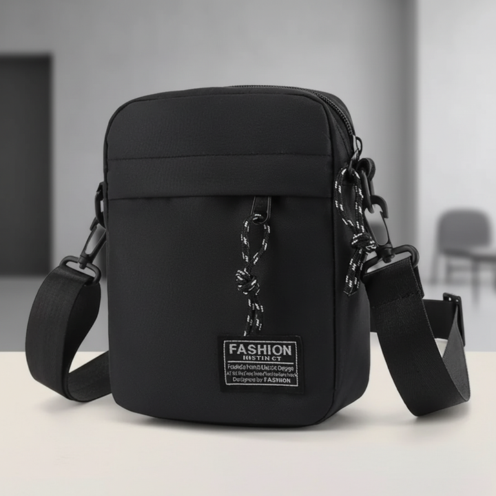 Unisex Crossbody-Umhängetasche, klein & robust aus Oxford-Stoff für den Alltag. Perfekt für Reise.