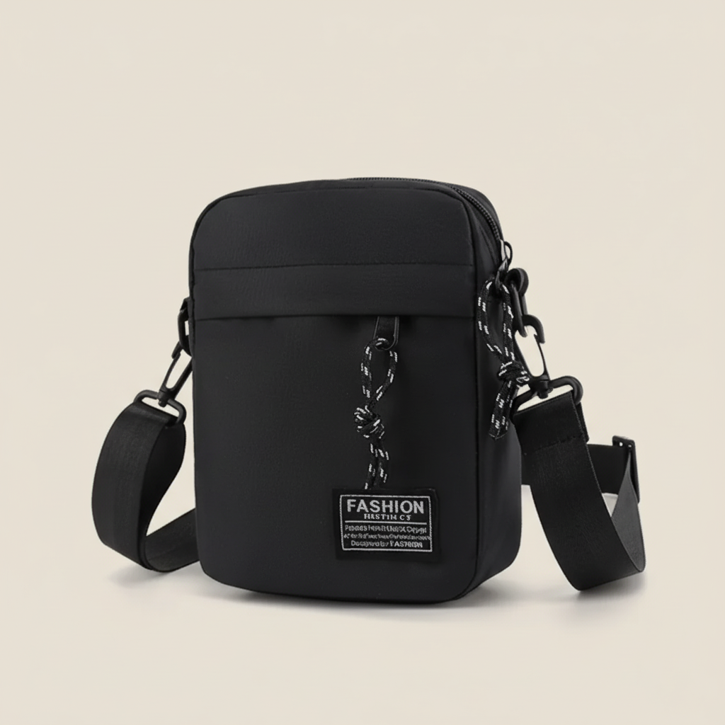 Kleine Unisex Umhängetasche für Handy, Schlüssel & Geldbörse. Freihändig und praktisch für unterwegs.